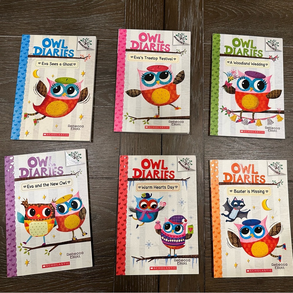 Owl Diaries books 1-6